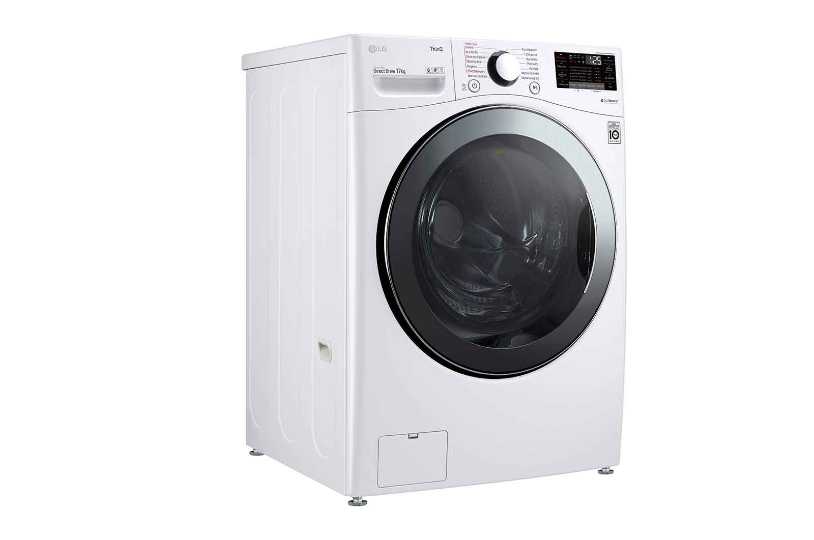 LG 17 kg pračka LG  | E | 1100 ot./min | TurboWash™ | ThinQ™, F171P1CY2W