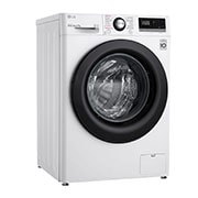 LG Slim parní pračka LG |7 kg | D | 1200 ot./min | Direct Drive™ | Bílá + černá dvířka, F27V3HY6W