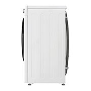 LG Slim parní pračka LG |7 kg | D | 1200 ot./min | Direct Drive™ | Bílá + černá dvířka, F27V3HY6W