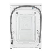 LG Slim parní pračka LG |7 kg | D | 1200 ot./min | Direct Drive™ | Bílá + černá dvířka, F27V3HY6W