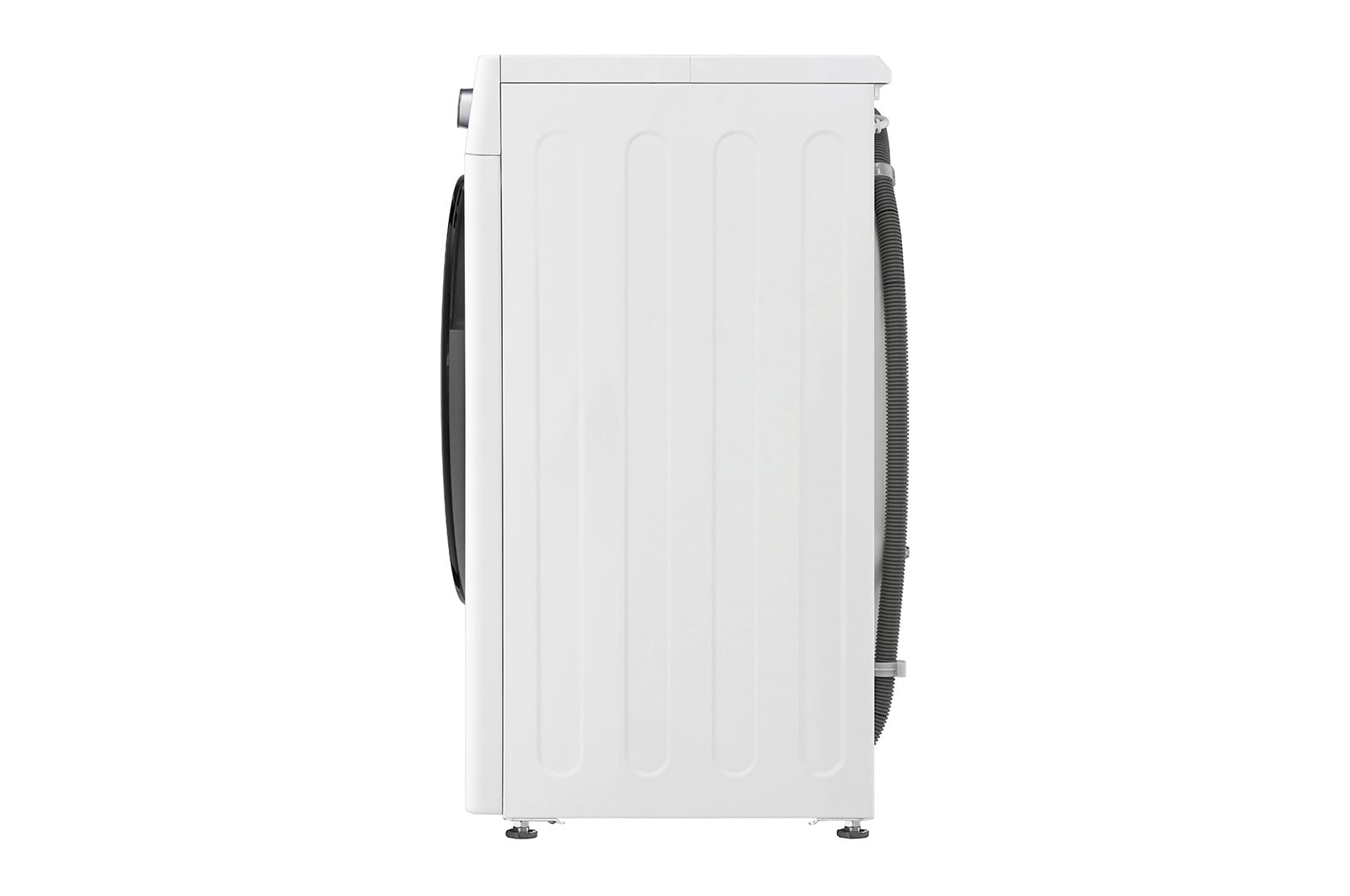 LG Slim parní pračka LG |7 kg | D | 1200 ot./min | Direct Drive™ | Bílá + černá dvířka, F27V3HY6W