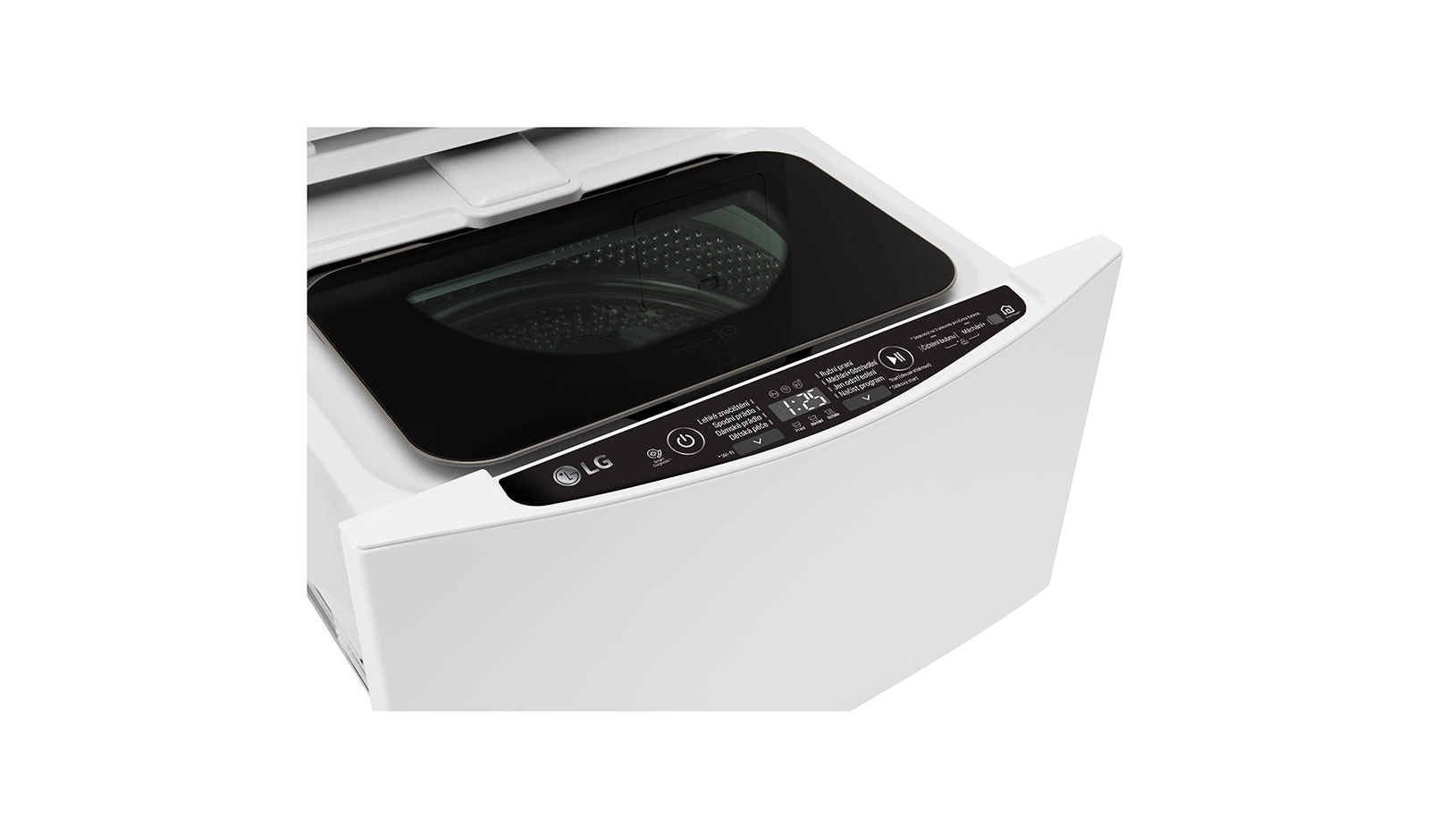 LG 2 kg mini pračka, 700 ot./min, Direct Drive™, ThinQ™ + WiFi připojení,  8 programů, F28K5XN3