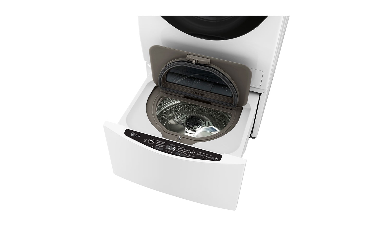 LG 2 kg mini pračka, 700 ot./min, Direct Drive™, ThinQ™ + WiFi připojení,  8 programů, F28K5XN3
