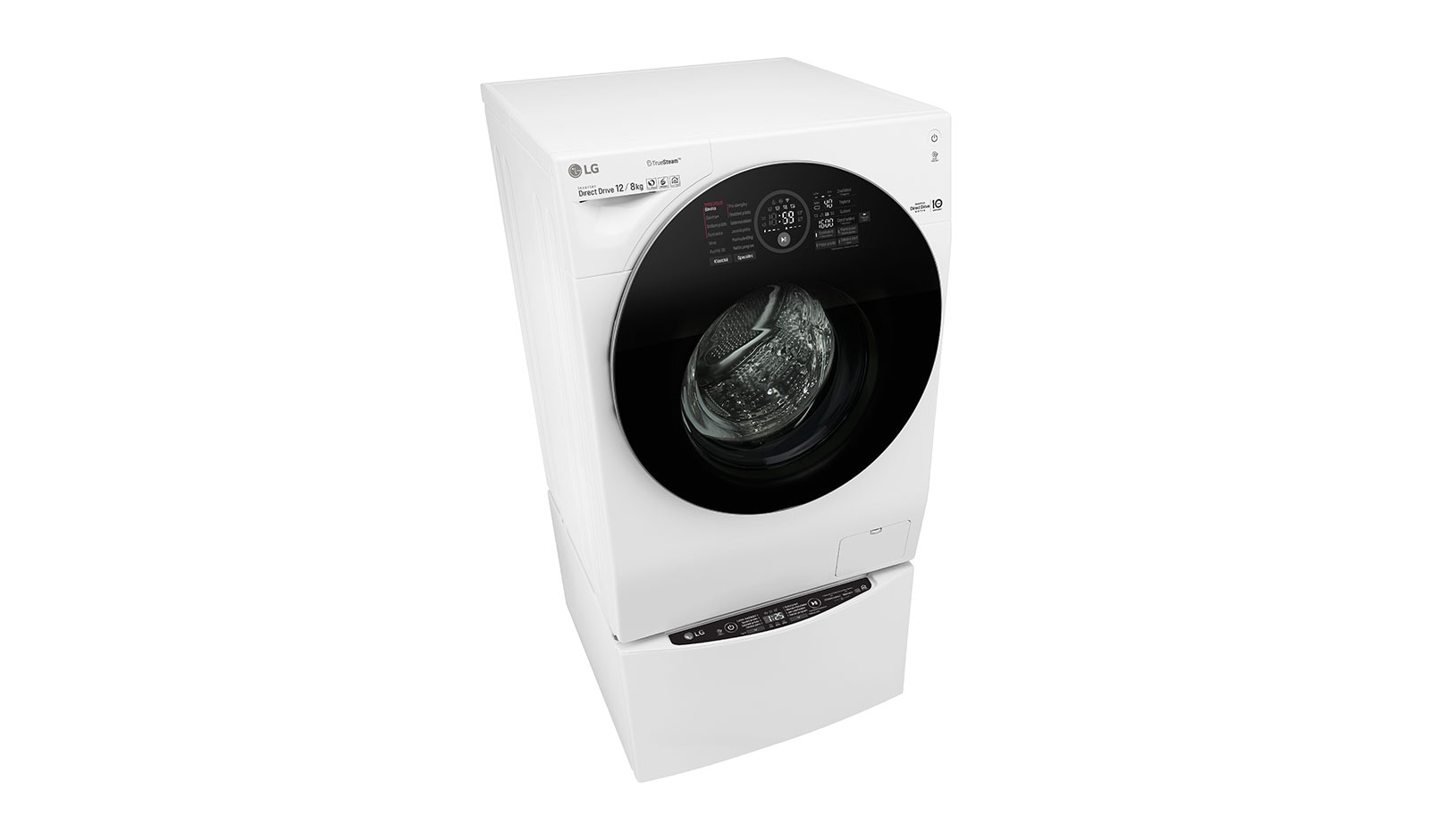 LG 2 kg mini pračka, 700 ot./min, Direct Drive™, ThinQ™ + WiFi připojení,  8 programů, F28K5XN3
