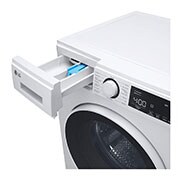 LG 8 kg pračka, BLDC motor, technologie program Pro alergiky, funkce Přidat prádlo a energetická třída B (v rozsahu A až G)., F28T1TNHW