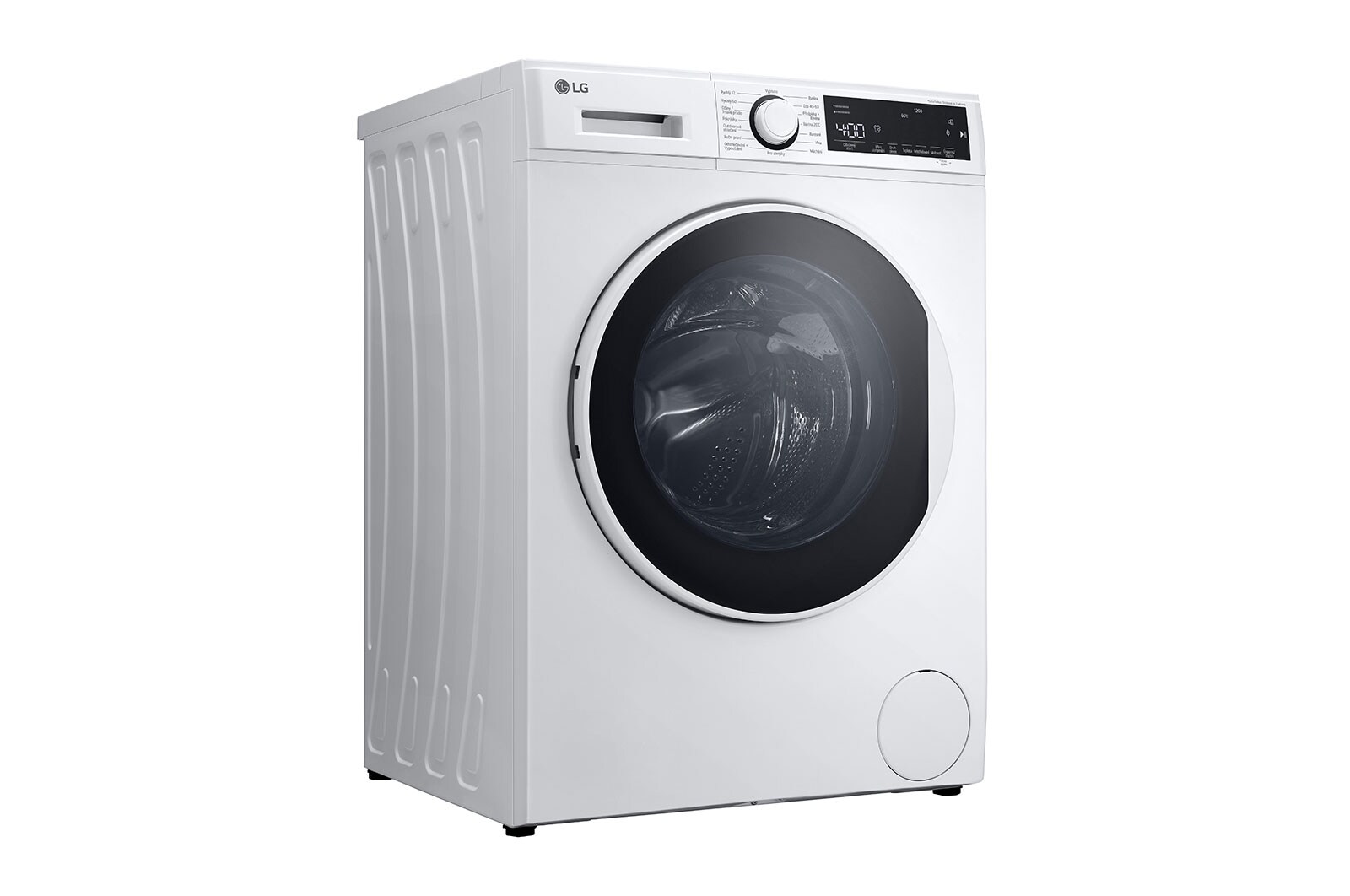LG 8 kg pračka, BLDC motor, technologie program Pro alergiky, funkce Přidat prádlo a energetická třída B (v rozsahu A až G)., F28T1TNHW