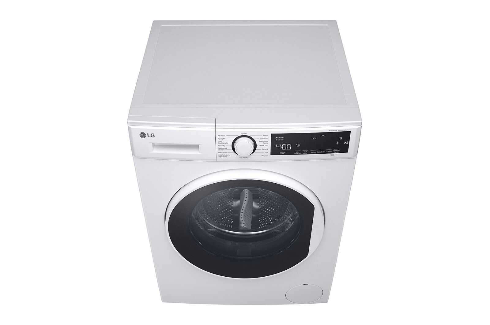 LG 8 kg pračka, BLDC motor, technologie program Pro alergiky, funkce Přidat prádlo a energetická třída B (v rozsahu A až G)., F28T1TNHW