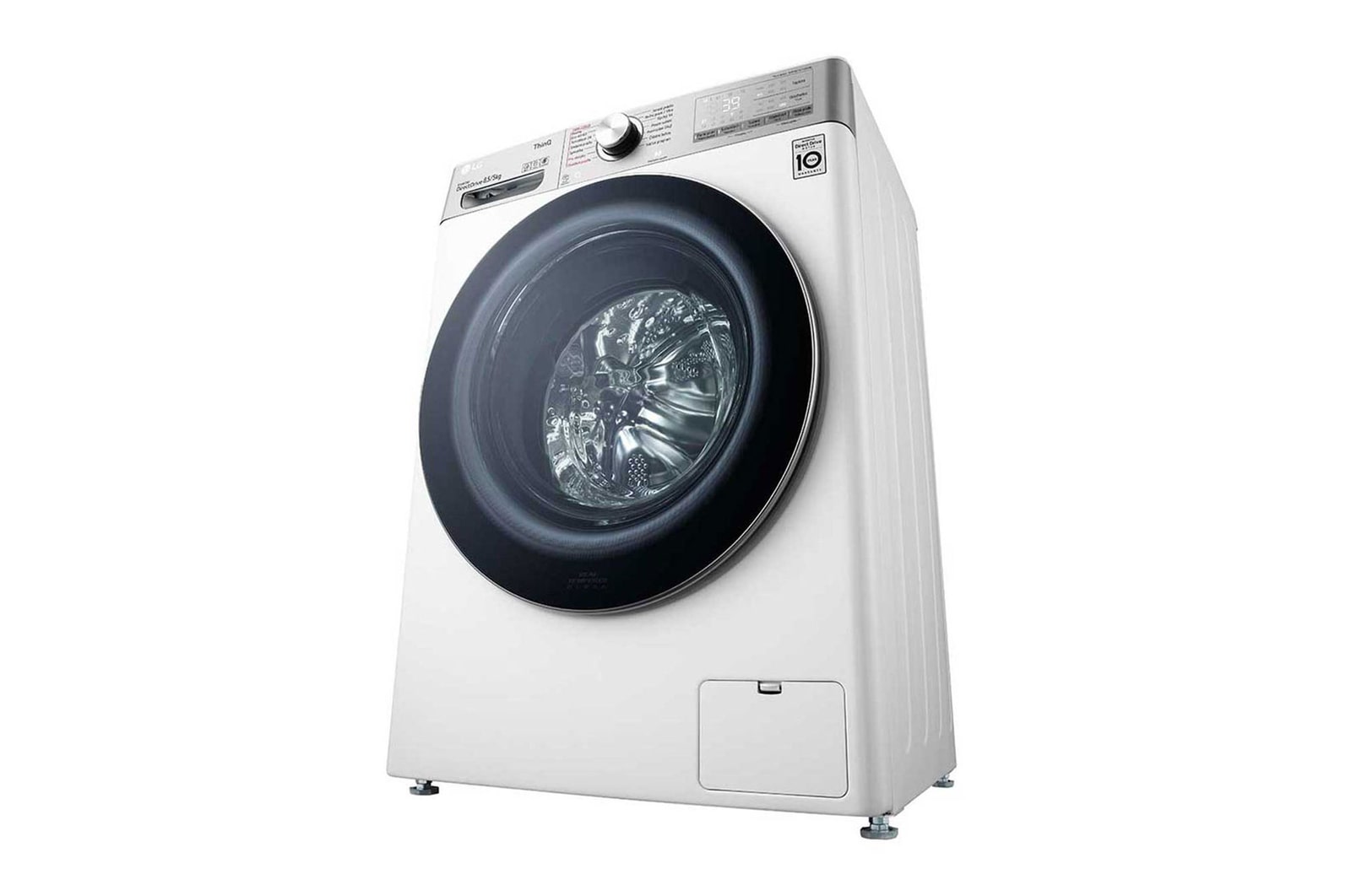LG Slim parní pračka / sušička LG | 8,5 / 5 kg | 1200 ot./min | TurboWash™360° |Bílá, F2DV9S8H2