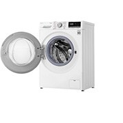 LG 6,5 kg slim parní pračka, E, Direct Drive™ motor, optimální volba pracích pohybů, parní péče Steam™, ThinQ™ + WiFi, F2WN5S6S0