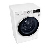 LG 7 kg slim parní pračka, C, Direct Drive™ motor, TurboWash™ - praní za 59 minut, optimální volba pracích pohybů, parní péče Steam™, ThinQ™ + WiFi, F2WN7S7S0