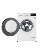 LG 8 kg parní pračka, Direct Drive™ motor, optimální volba pracích pohybů, parní praní Steam™, Smart Diagnosis, Funkce přidat prádlo, F48V3TW4W
