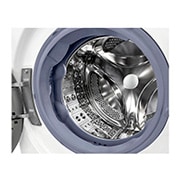 LG 8 kg parní pračka, Direct Drive™ motor, optimální volba pracích pohybů, parní praní Steam™, TurboWash™, ThinQ+WiFi, F48V5TW0W