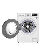 LG 8 kg parní pračka, Direct Drive™ motor, optimální volba pracích pohybů, parní praní Steam™, TurboWash™, ThinQ+WiFi, F48V5TW1W
