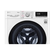 LG 8 kg parní pračka, Direct Drive™ motor, optimální volba pracích pohybů, parní praní Steam™, TurboWash™, ThinQ+WiFi, F48V5TW1W