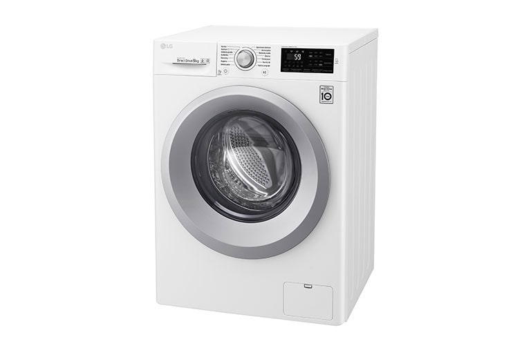 LG 9 kg parní pračka, 1400 ot./min,  TurboWash™, TrueSteam™ - parní praní, ThinQ™ + WiFi připojení,14 programů, F4TURBO9S