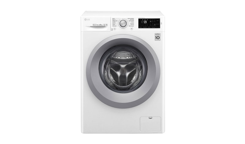 LG 9 kg parní pračka, 1400 ot./min, TurboWash™, TrueSteam™ - parní praní, ThinQ™ + WiFi připojení,14 programů, F4TURBO9S