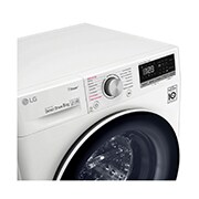 LG 8 kg parní pračka, D, Direct Drive™ motor, AI DD™ - optimální volba pracích pohybů, Steam™ - parní praní, ThinQ™ + WiFi, F4WN508S0