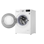 LG 8 kg parní pračka, D, Direct Drive™ motor, AI DD™ - optimální volba pracích pohybů, Steam™ - parní praní, ThinQ™ + WiFi, F4WN508S1