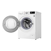 LG 9 kg parní pračka, D, Direct Drive™ motor, AI DD™ - optimální volba pracích pohybů, Steam™ - parní praní, ThinQ™ + WiFi, F4WN509S0