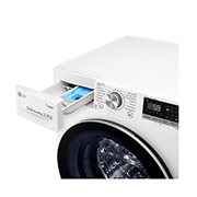 LG 9 kg parní pračka, D, Direct Drive™ motor, AI DD™ - optimální volba pracích pohybů, TurboWash™, Steam™ - parní praní, ThinQ™ + WiFi, F4WN709S1