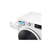 LG 9 kg parní pračka LG, D, Inverter Direct Drive™ motor, AI DD™ – optimální volba pracích pohybů, Steam™ - parní praní, ThinQ™ +WiFi, F4WT409AIDD