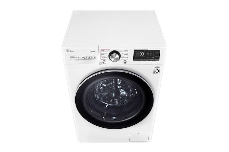LG 10,5 kg parní pračka, A+++ (v rozsahu A+++ až D), Direct Drive™ motor, AI DD™ - optimální volba pracích pohybů, Steam™ - parní praní, ThinQ™ + WiFi, F4WV510S0