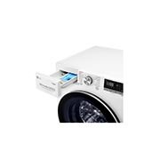 LG 8 kg parní pračka, A+++ (v rozsahu A+++ až D), Direct Drive™ motor, TurboWash™ - praní za 59 minut, AI DD™ - optimální volba pracích pohybů, parní péče Steam+™, ThinQ™+ WiFi, F4WV708P1