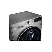 LG 9 kg parní pračka, A (v rozsahu A až G), Direct Drive™ motor, TurboWash™ - praní za 59 minut, AI DD™ - optimální volba pracích pohybů, parní péče Steam+™, ThinQ™ + WiFi, F4WV709P2T