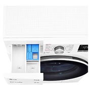 LG 8 kg parní pračka, D, Direct Drive™ motor, AI DD™ - optimální volba pracích pohybů, parní praní Steam™, Smart ThinQ + WiFi, F4ZN500S1