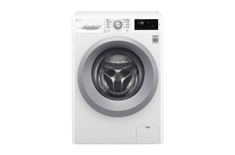 Čelní pohled na 6,5 kg slim pračka, 1000 ot./min, A&#43;&#43;&#43; (v rozsahu A&#43;&#43;&#43; až D), 6 Motion DD, 14 programů F60J5WN4W