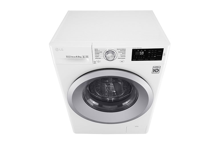 LG 6,5 kg slim pračka, 1000 ot./min, A+++ (v rozsahu A+++ až D), 6 Motion DD, 14 programů, F60J5WN4W
