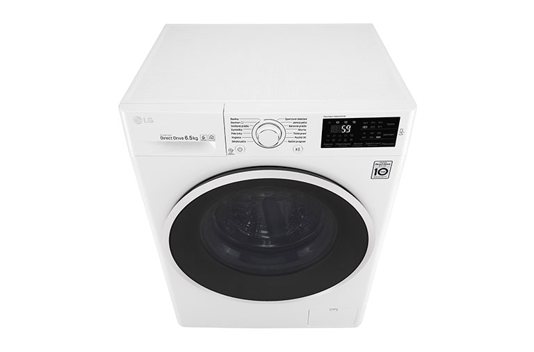 LG 6,5 kg slim pračka, 1000 ot./min, A+++ (v rozsahu A+++ až D), 6 Motion DD, 14 programů, F60J6WN0W