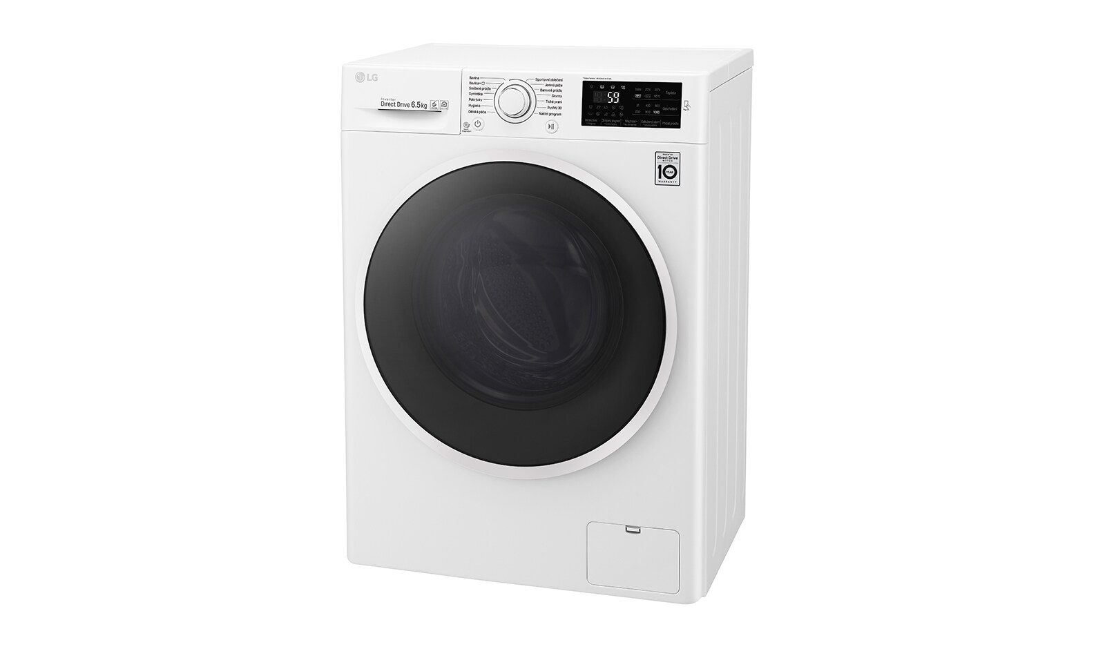 LG 6,5 kg slim pračka, 1000 ot./min, A+++ (v rozsahu A+++ až D), 6 Motion DD, 14 programů, F60J6WN0W