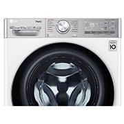 LG 10,5 kg parní pračka, Direct Drive™ motor, neomezené množství pracích pohybů, parní praní Steam+™, TurboWash™360°, ThinQ+WiFi, F610V10RABW