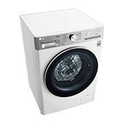 LG 10,5 kg parní pračka, Direct Drive™ motor, neomezené množství pracích pohybů, parní praní Steam+™, TurboWash™360°, ThinQ+WiFi, F610V10RABW
