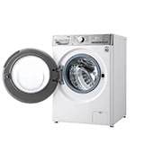 LG 10,5 kg parní pračka, Direct Drive™ motor, neomezené množství pracích pohybů, parní praní Steam+™, TurboWash™360°, ThinQ+WiFi, F610V10RABW