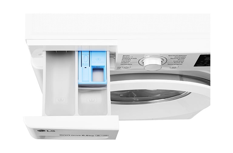 LG 6,5 kg slim pračka, 1200 ot./min, A+++ (v rozsahu A+++ až D), 6 Motion DD, 14 programů, F62J5WN3W