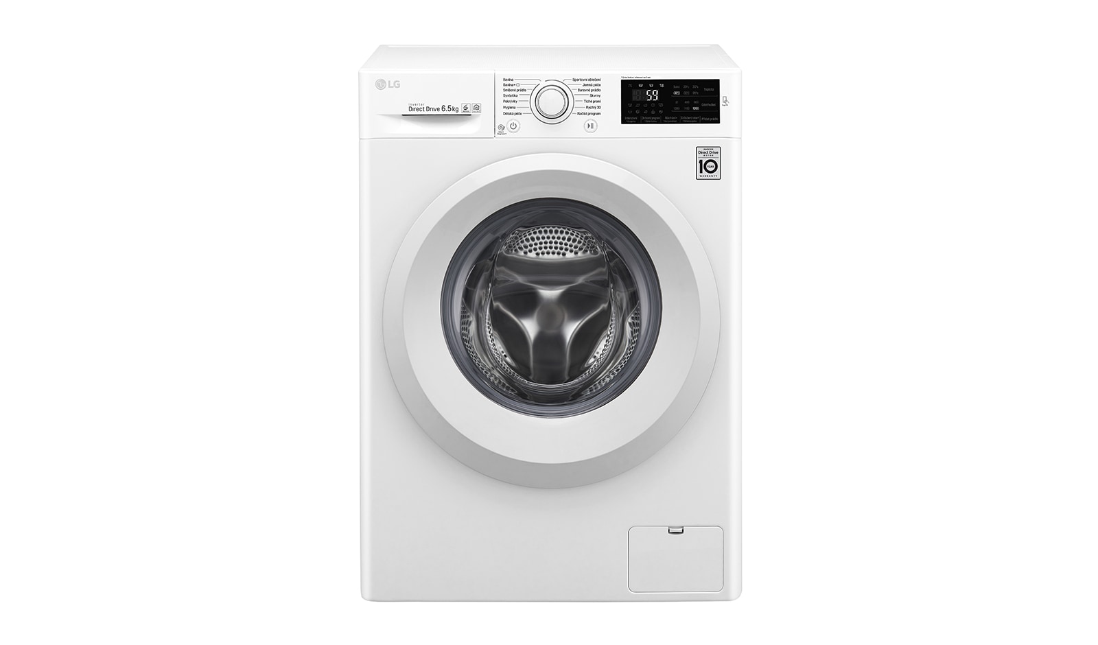 Čelní pohled na 6,5 kg slim pračka, 1200 ot./min, A&#43;&#43;&#43; (v rozsahu A&#43;&#43;&#43; až D), 6 Motion DD, 14 programů F62J5WN3W