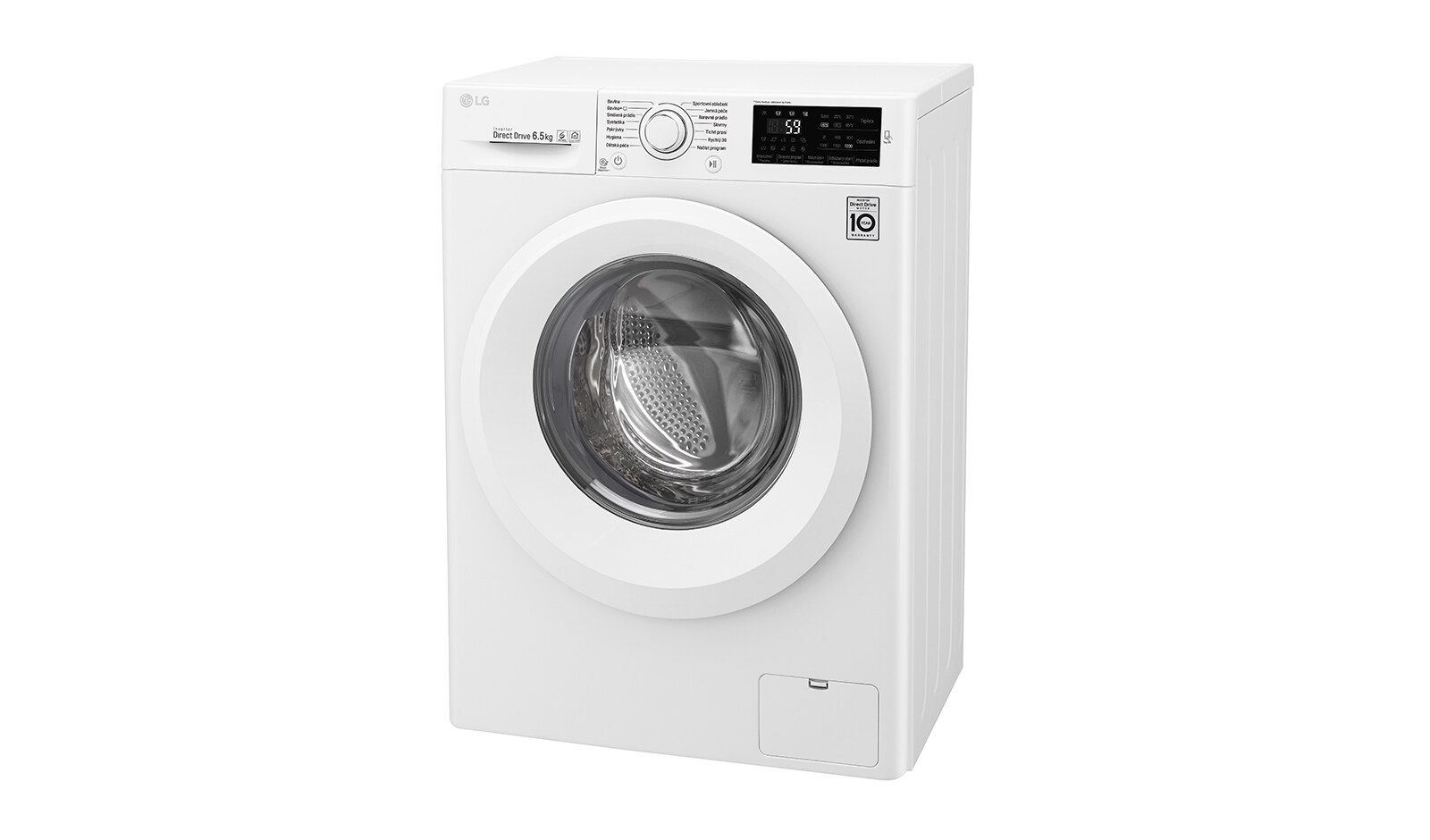 LG 6,5 kg slim pračka, 1200 ot./min, A+++ (v rozsahu A+++ až D), 6 Motion DD, 14 programů, F62J5WN3W