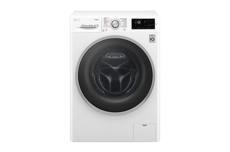 Čelní pohled na 6,5 kg slim parní parní pračka, 1200 ot./min, A&#43;&#43;&#43; (v rozsahu A&#43;&#43;&#43; až D), 6 Motion DD, Steam™ - parní praní, 14 programů F62J6WY1W