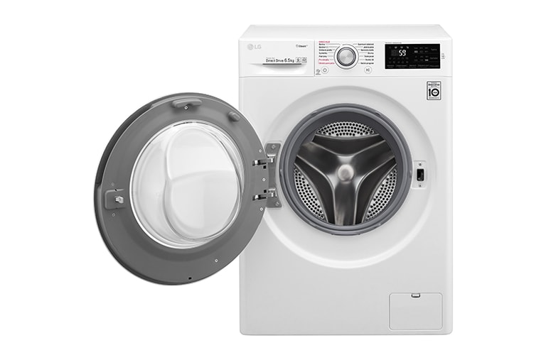 LG 6,5 kg slim parní parní pračka, 1200 ot./min, A+++ (v rozsahu A+++ až D), 6 Motion DD, Steam™ - parní praní, 14 programů, F62J6WY1W