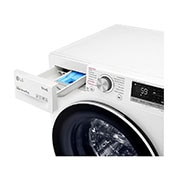 LG 9 kg parní pračka, Direct Drive™ motor, AI DD™ - optimální volba pracích pohybů, parní praní Steam™, TurboWash™, LG ThinQ+WiFi, F69V5VW1W