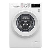 Čelní pohled na 7 kg slim parní pračka, 1200 ot./min, A&#43;&#43;&#43; (v rozsahu A&#43;&#43;&#43; až D), 6 Motion DD, Direct Drive™, Steam™ - parní praní, ThinQ™, Přidat prádlo F72J5HY3W