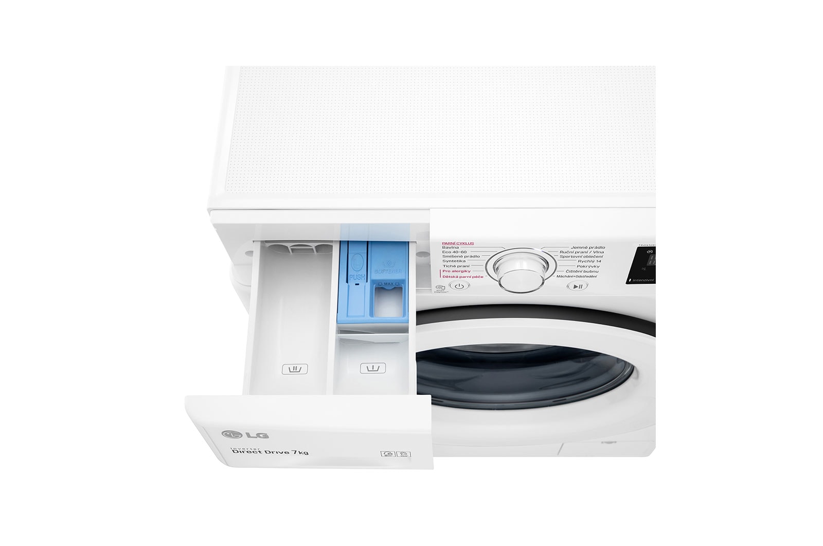 LG 7 kg slim parní pračka, 1200 ot./min, D, 6 Motion DD, Direct Drive™, Steam™ - parní praní, Smart Diagnosis™, Přidat prádlo, F72J5HY3WE
