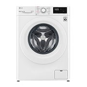 Čelní pohled na 7 kg slim parní pračka, 1200 ot./min, D, 6 Motion DD, Direct Drive™, Steam™ - parní praní, Smart Diagnosis™, Přidat prádlo F72J5HY3WE
