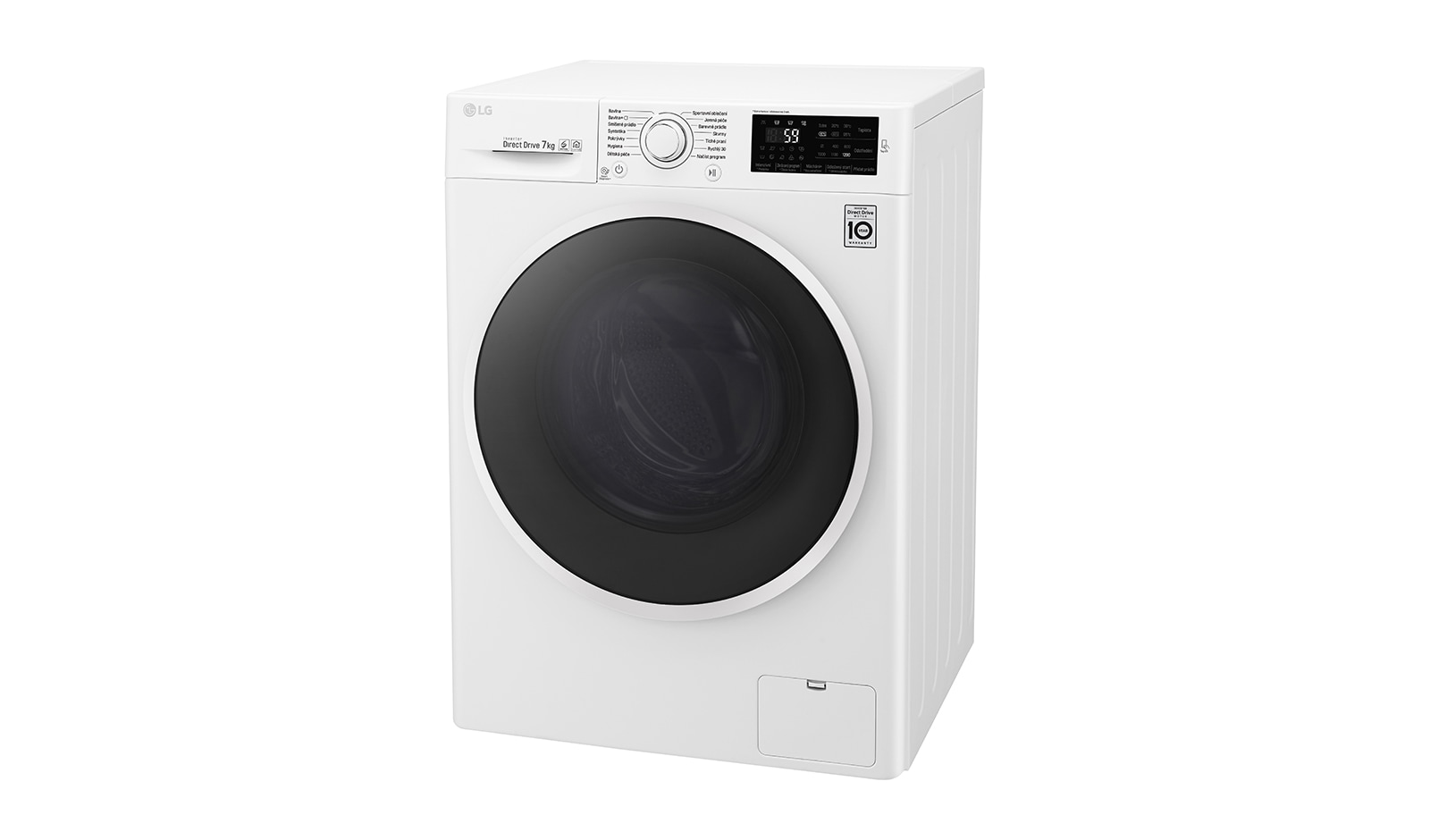 LG 7 kg pračka, 1200 ot./min, A+++ (v rozsahu A+++ až D), 6 Motion DD, 14 programů, F72J6QN0W