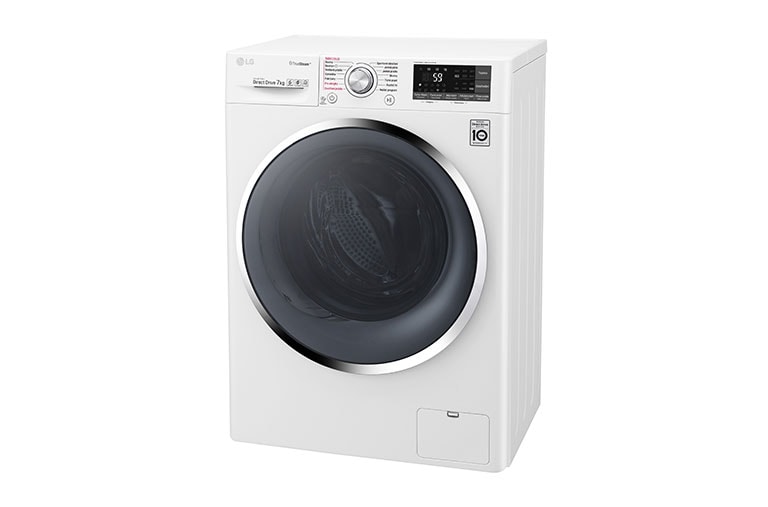 LG 7 kg parní pračka, 1200 ot./min, 6 Motion DD, TrueSteam™ - parní praní, ThinQ™, Přidat prádlo,14 programů, F72J8HS2W