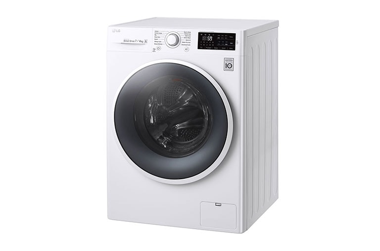 LG 7 kg pračka / 4 kg sušička , 1200 ot./min, SlimCombo, 6 Motion DD, 14 programů, 10 přídavných možností, 7 možností sušení, F72U2HDM0N