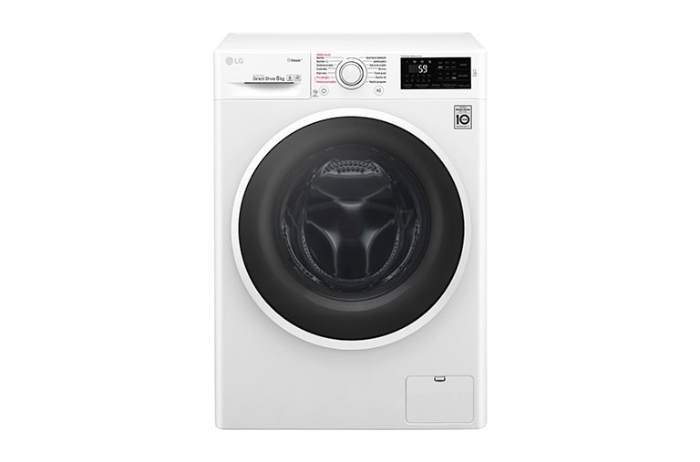 Čelní pohled na 8 kg parní pračka, 1200 ot./min, A&#43;&#43;&#43; (v rozsahu A&#43;&#43;&#43; až D), 6 Motion DD, Steam™ - parní praní, 14 programů F82J6TY0W