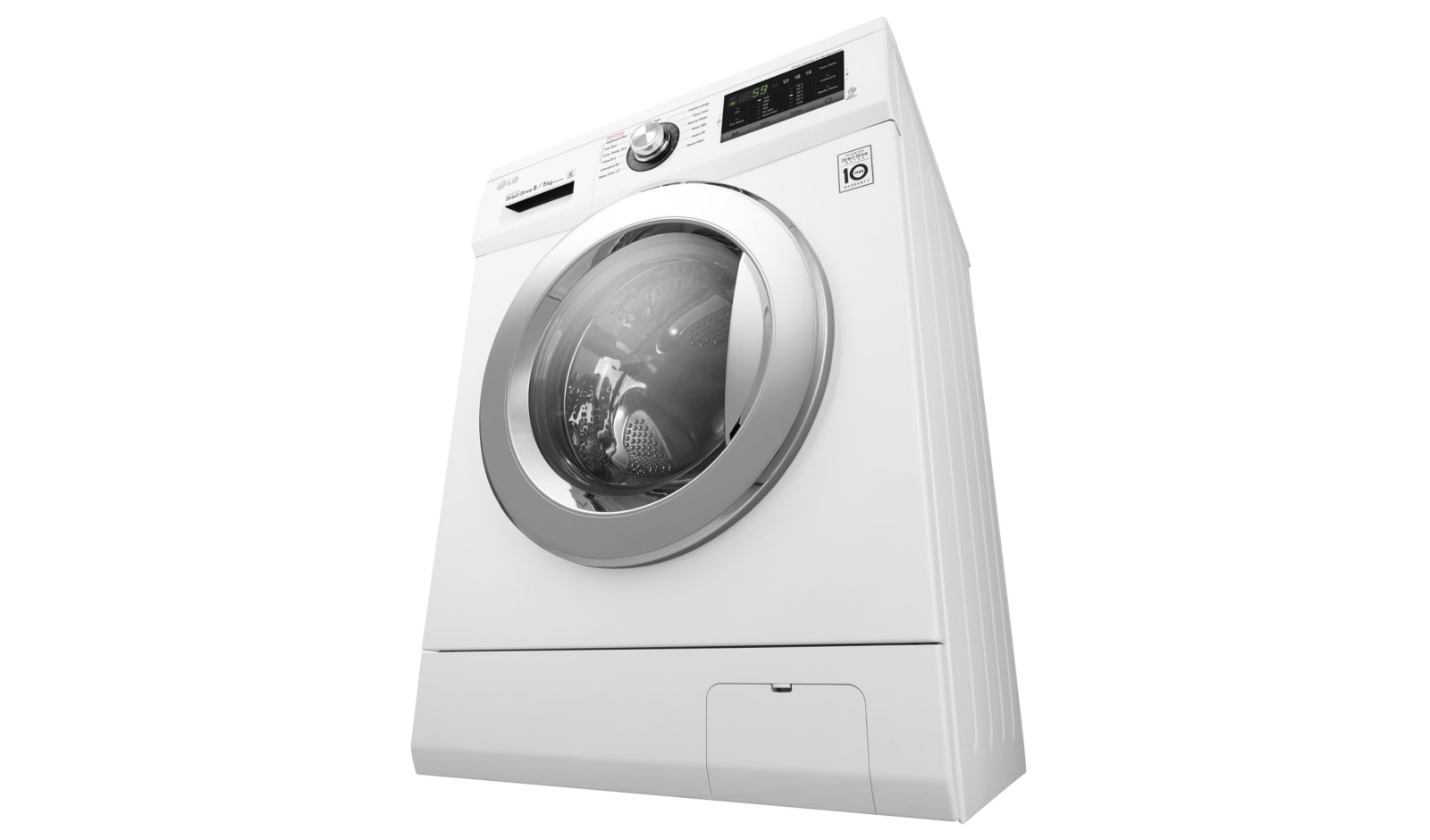 LG 8 kg pračka / 5 kg sušička, 1400 ot./min, A (v rozsahu A až G), 6 Motion DD, Direct Drive™, Smart Diagnosis™, 13 programů, 8 možností sušení, F84G6TDM2N
